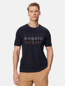 Bugatti T-Shirt 8350-15042E Granatowy Regular Fit