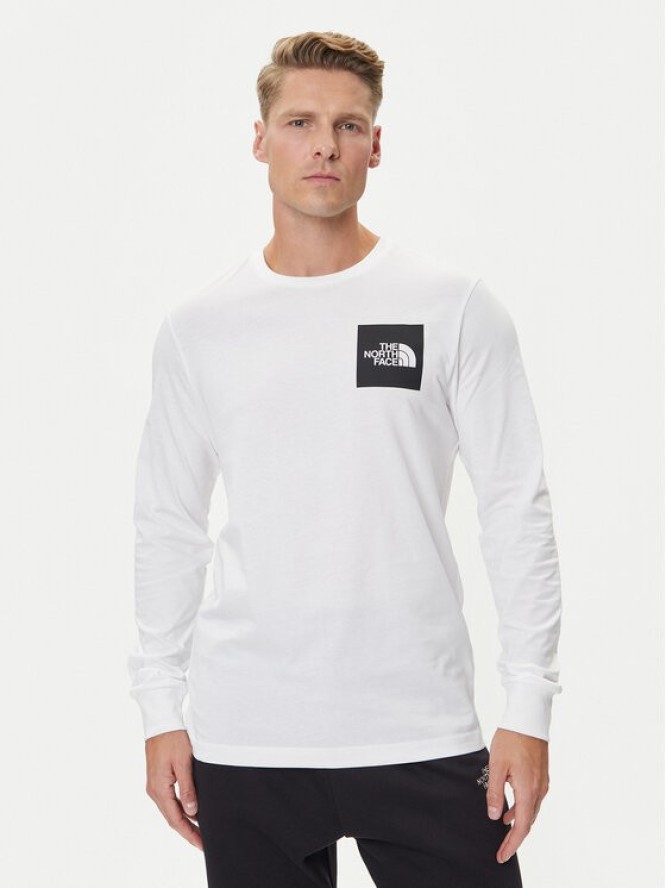 The North Face Longsleeve Fine NF0A8A6P Biały Regular Fit