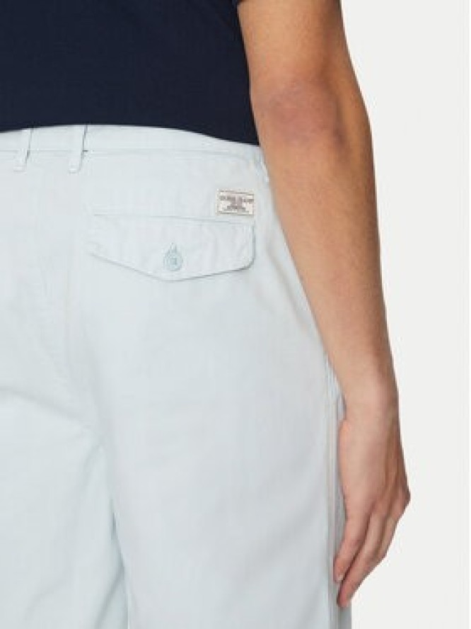 Guess Jeans Szorty materiałowe M5GD44 WGCV1 Błękitny Regular Fit