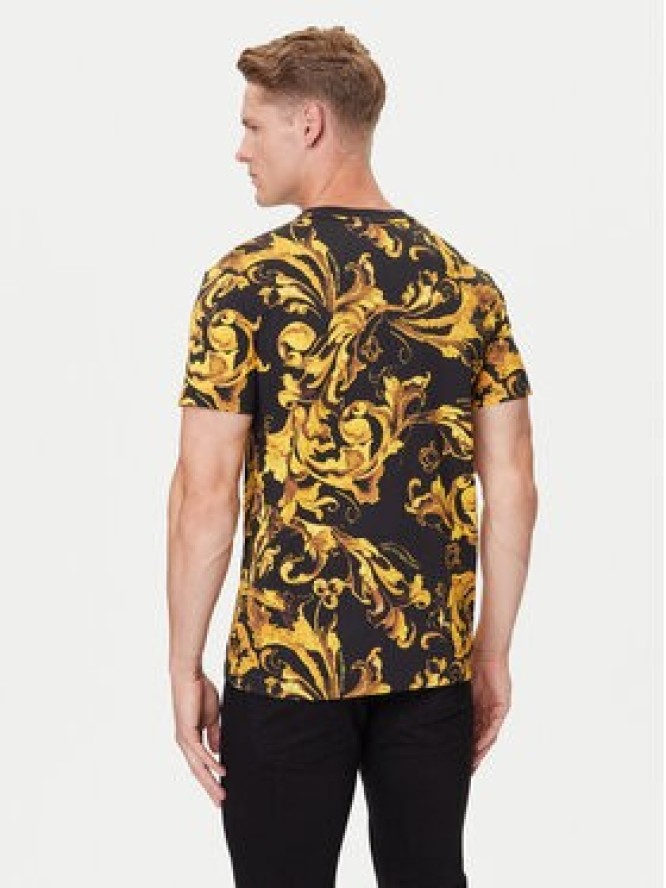 Versace Jeans Couture T-Shirt 79GAH6S0 JS515 Czarny Regular Fit