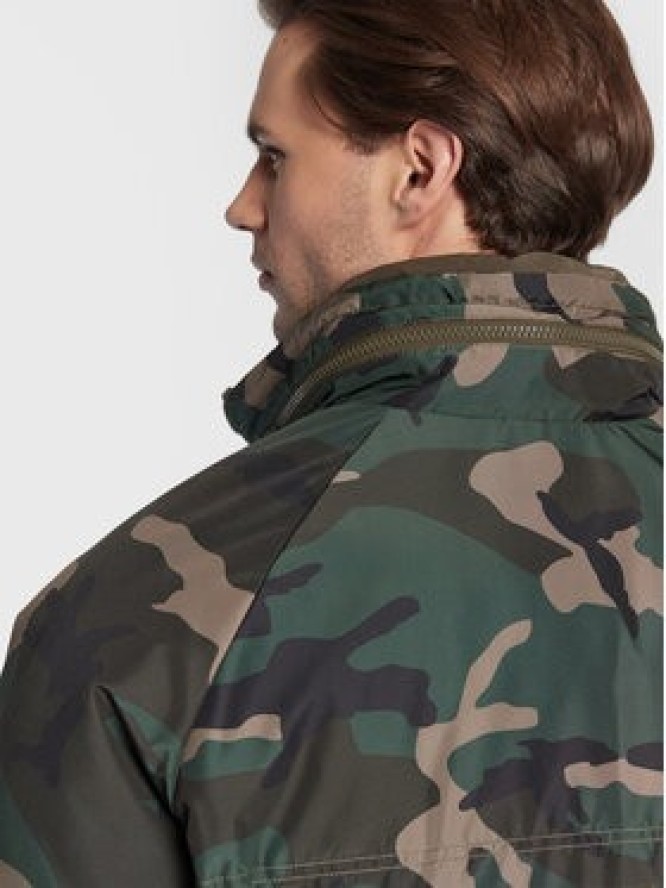 Zadig & Voltaire Kurtka zimowa Bristol Technical Poly WMOW00331 Zielony Relaxed Fit