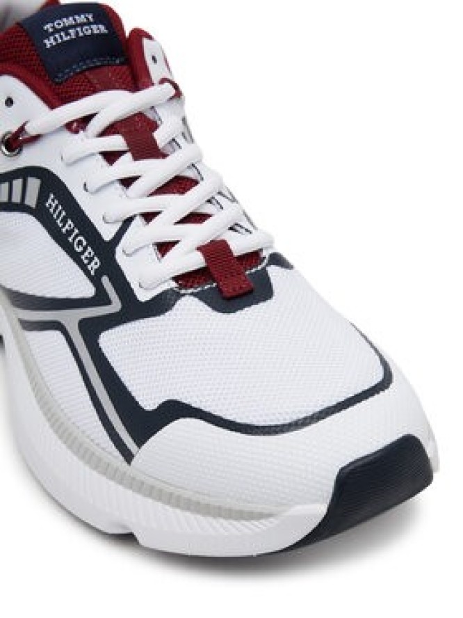 Tommy Hilfiger Sneakersy Th Dynafast Tech FM0FM05450 Biały