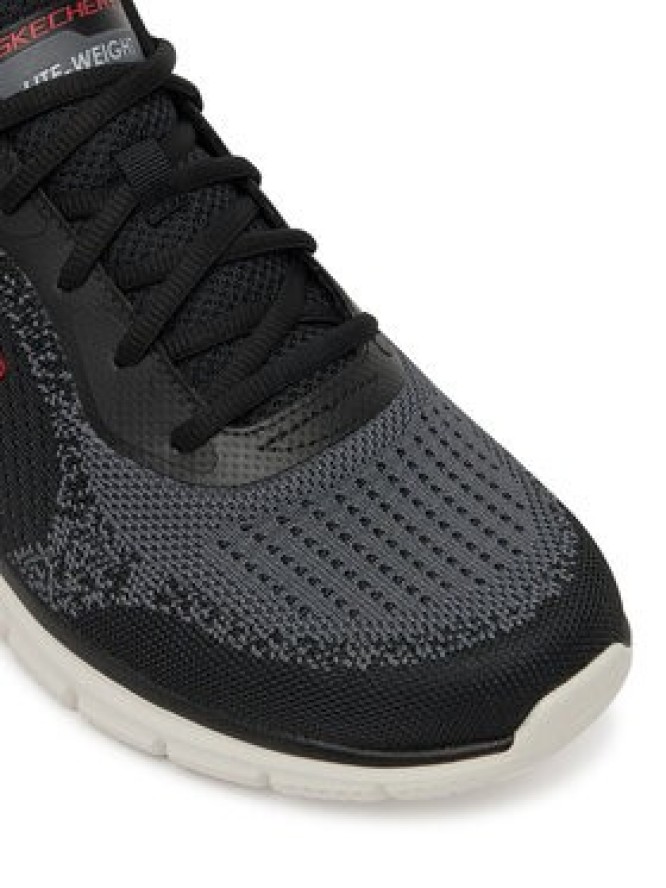 Skechers Sneakersy Track-Glendor 232699/BKRD Czarny