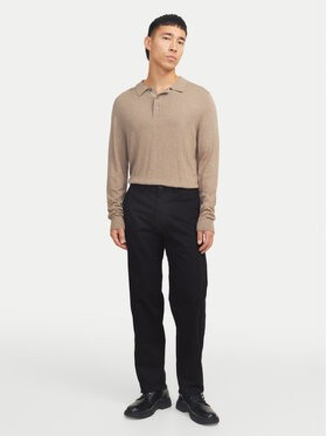 Jack & Jones Chinosy Kane 12268490 Czarny Regular Fit