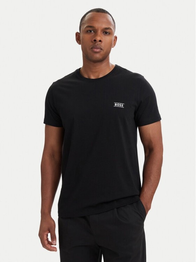 BOSS T-Shirt 50565324 Czarny Regular Fit