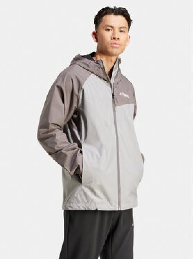 adidas Kurtka outdoor Terrex Multi 2L RAIN.RDY IP1430 Szary Regular Fit