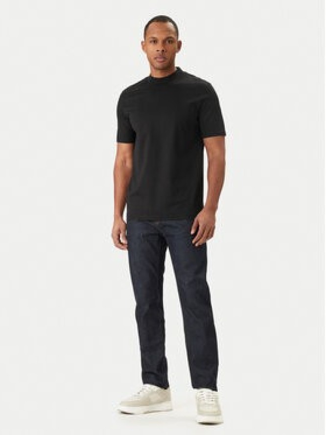 HUGO T-Shirt Dimersom 50542968 Czarny Slim Fit