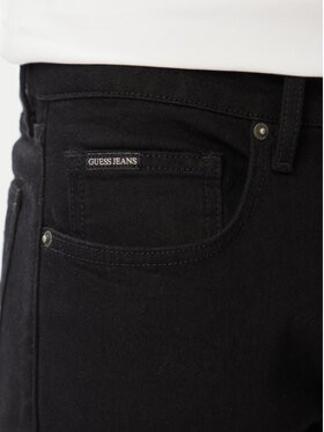 Guess Jeans Jeansy M5YA0F D6311 Granatowy Skinny Fit