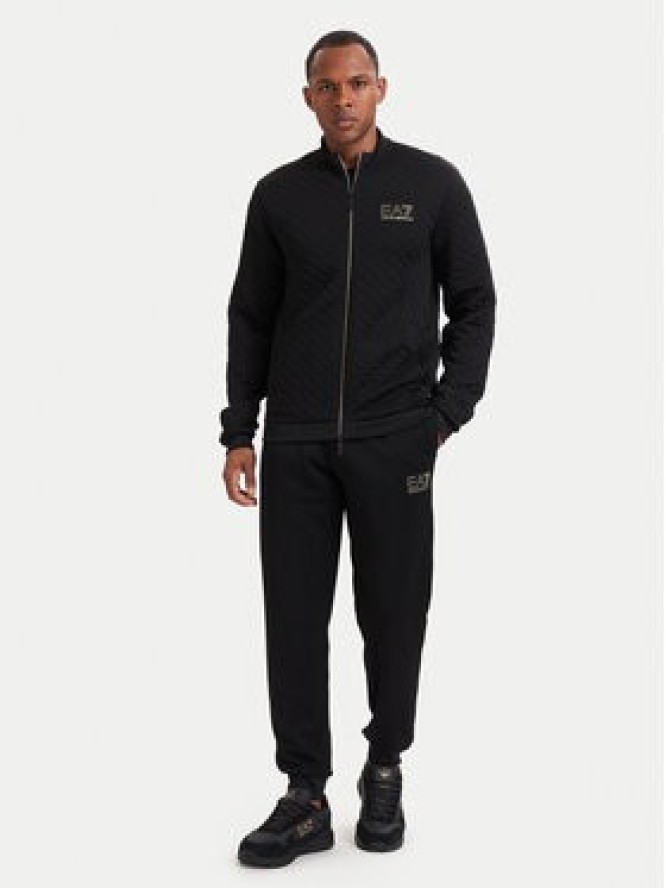 EA7 Emporio Armani Spodnie dresowe 7M002248 AF26242 UC001 Czarny Regular Fit
