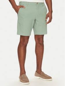 BOSS Szorty materiałowe H-Slice 50543951 Zielony Slim Fit