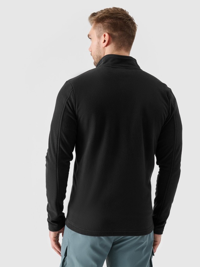 4F Polar ze stójką regular męski - czarny XL