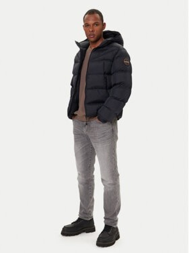 Napapijri Kurtka zimowa A-Molveno NP0A88V2 Czarny Regular Fit