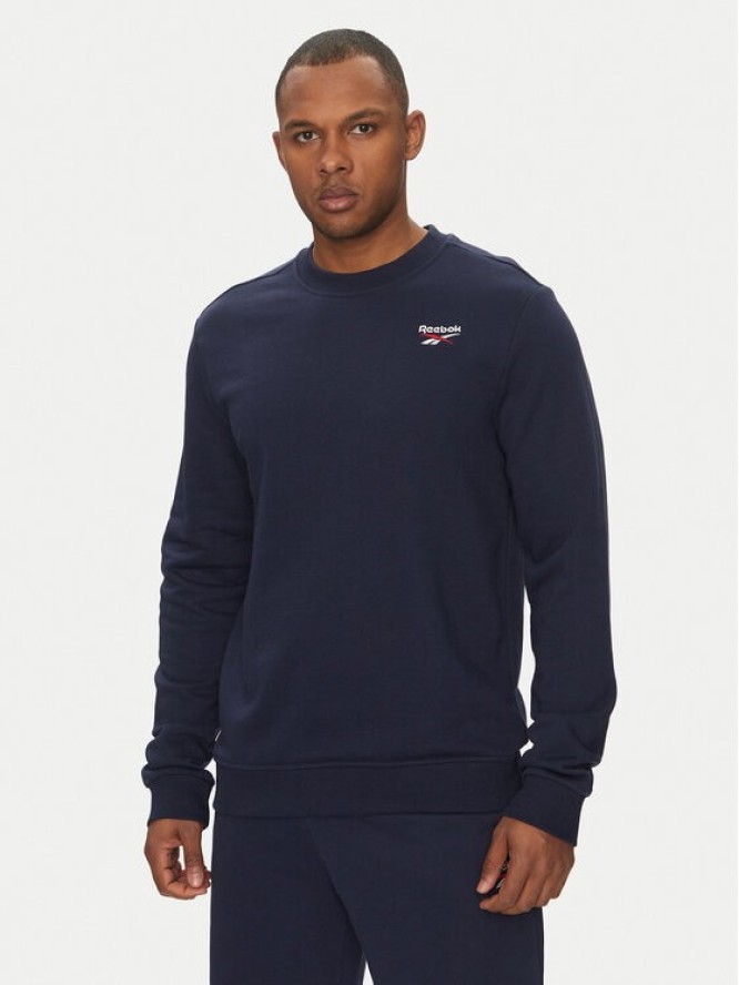 Reebok Bluza 100217146 Granatowy Regular Fit