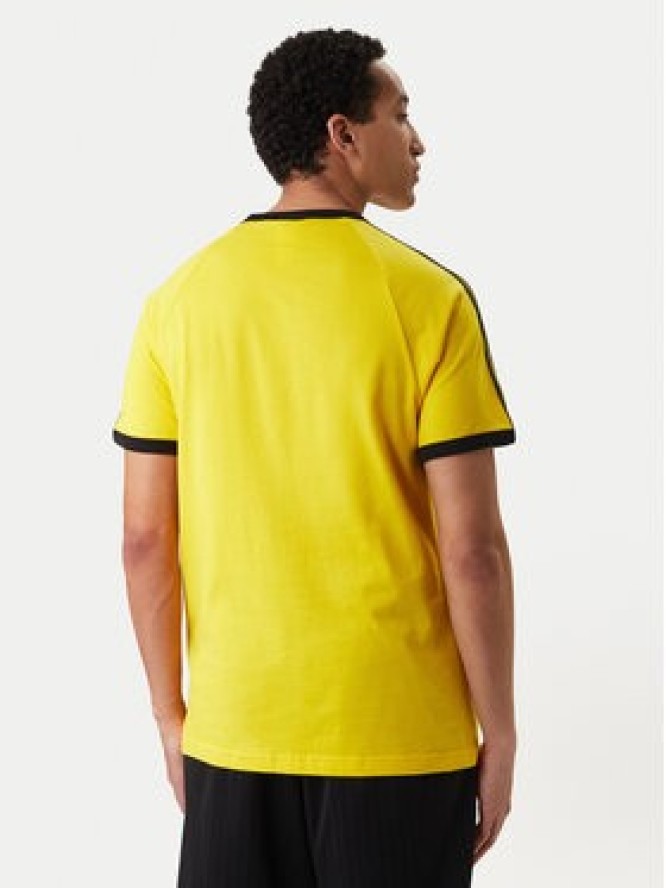 adidas T-Shirt 3-Stripes KE3533 Żółty Regular Fit