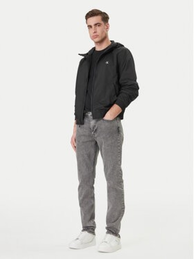 Calvin Klein Jeans Wiatrówka Harrington LV04RF521G Czarny Regular Fit