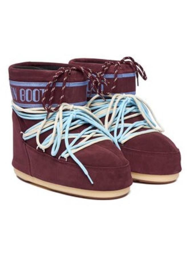 Moon Boot Śniegowce 80D1409670 Bordowy