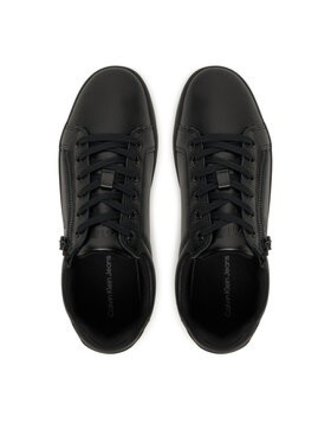 Calvin Klein Jeans Sneakersy Classic Cupsole Zip Low In YM0YM01318 Czarny