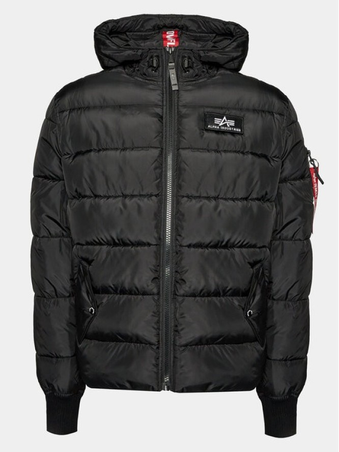 Alpha Industries Kurtka zimowa 118113 Czarny Regular Fit