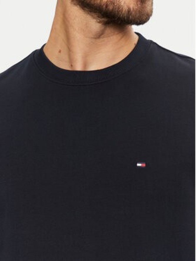 Tommy Hilfiger Bluza Essential MW0MW37237 Granatowy Regular Fit