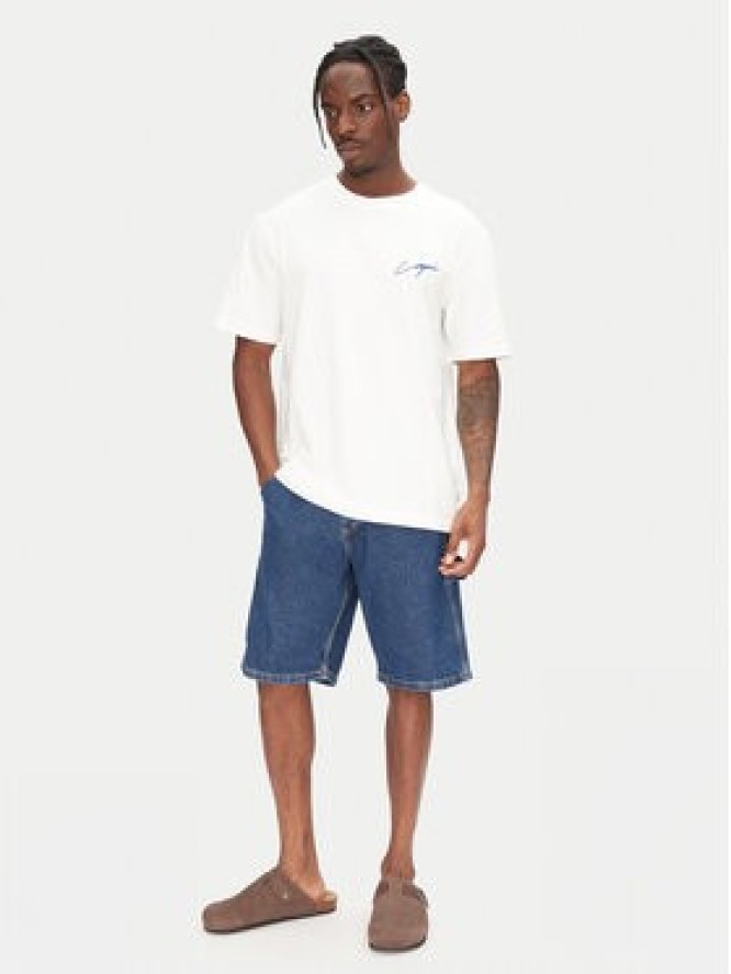 Jack & Jones Szorty jeansowe Alex 12273238 Granatowy Baggy Fit