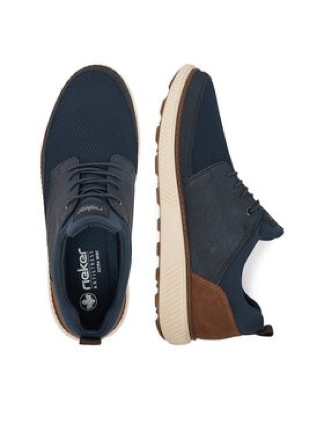 Rieker Sneakersy B3354-14 Granatowy