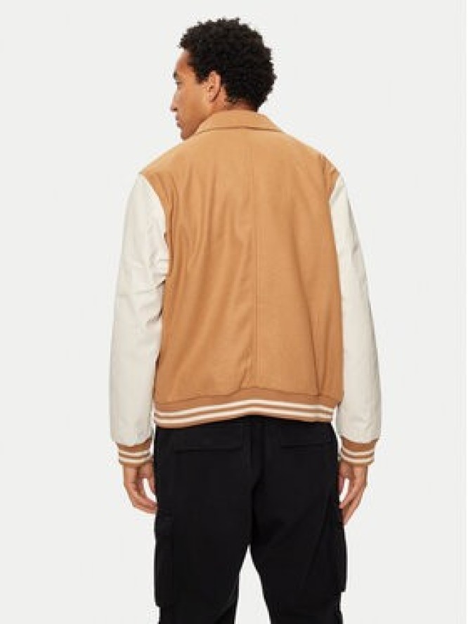 Jack & Jones Kurtka bomber Carter 12260455 Beżowy Regular Fit