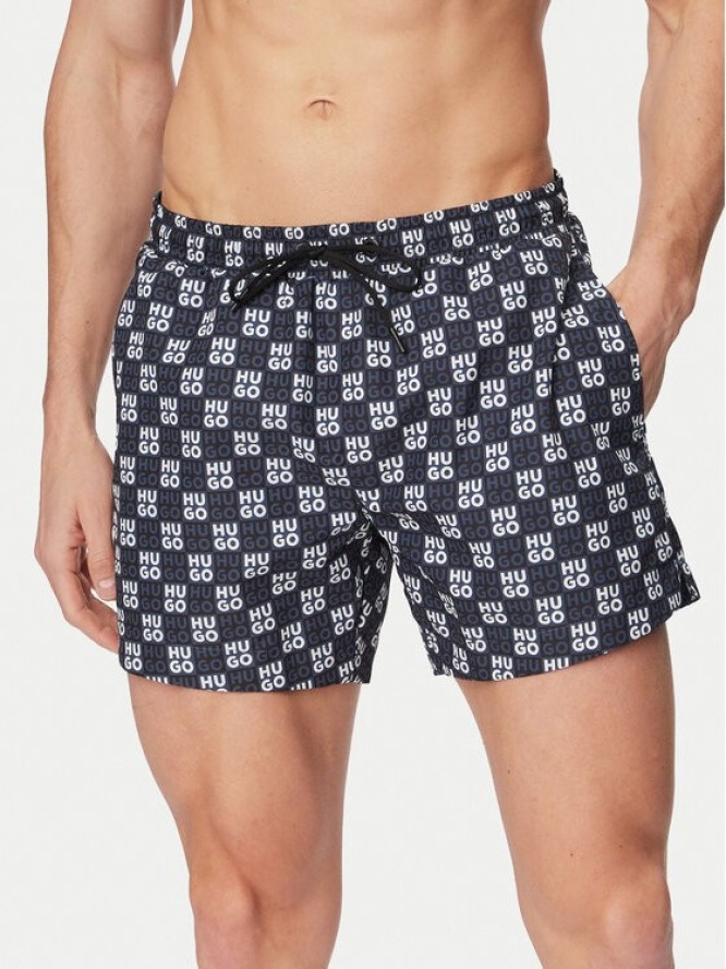 HUGO Szorty kąpielowe Aaron 50556792 Granatowy Regular Fit