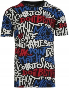 Koszulka tenisowa męska Hydrogen Graffiti Tee
