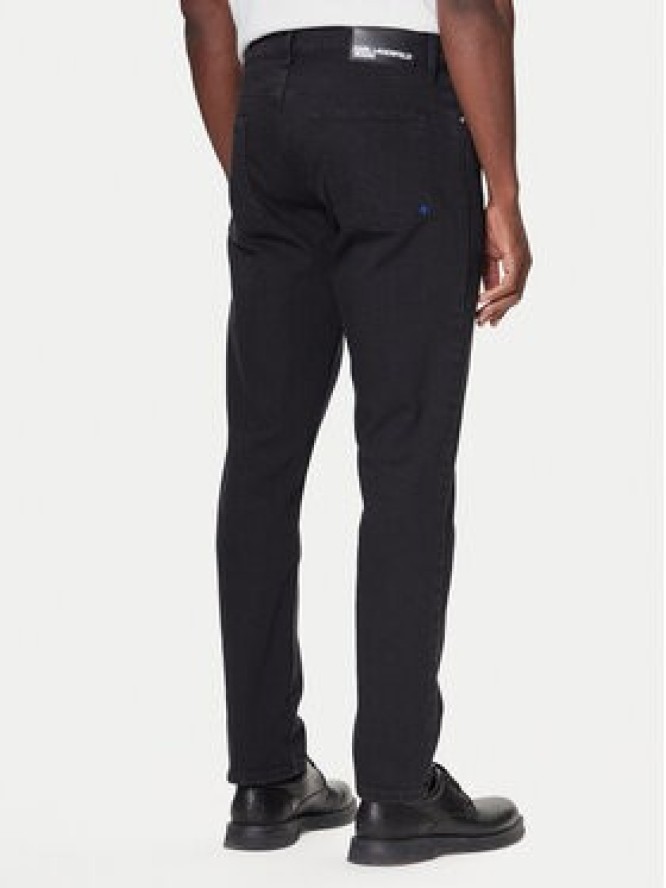 Karl Lagerfeld Jeans Jeansy A4M10072 Czarny Tapered Fit