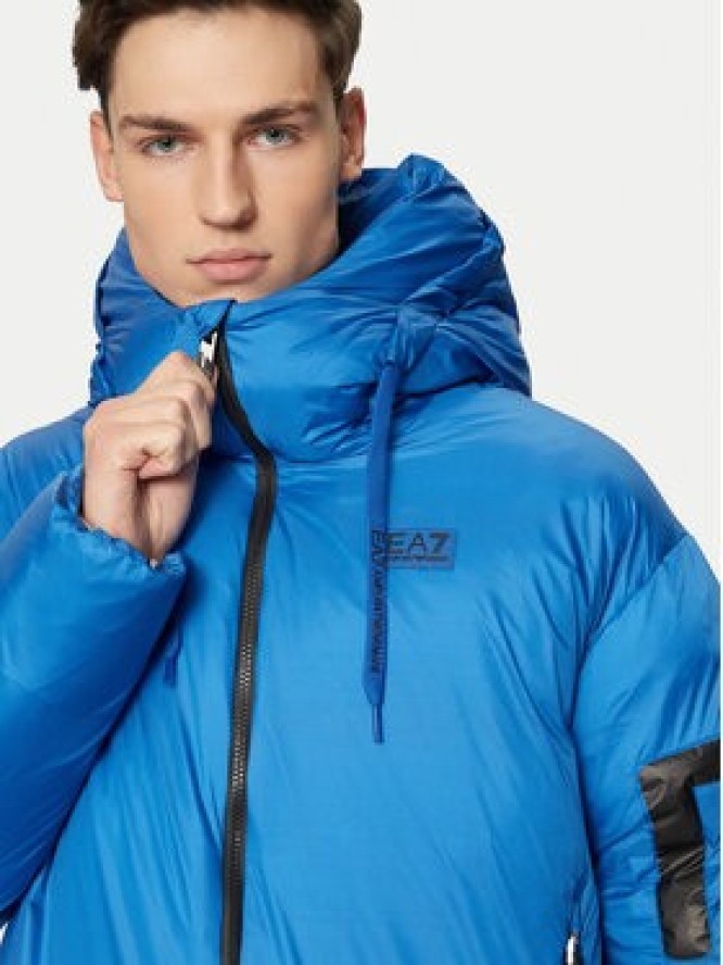 EA7 Emporio Armani Kurtka zimowa 6DPB19 PNGAZ 1528 Niebieski Regular Fit