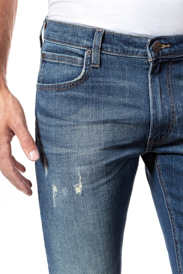 JEANSY MĘSKIE LEE LUKE BLUE TRASH VD L719DKVD 112118888