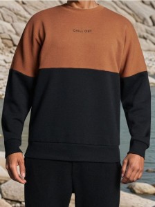 Bluza crewneck z bawełną - czarny