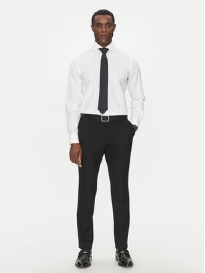 BOSS Koszula H-HANK-spread-C1-222 50539227 Biały Slim Fit