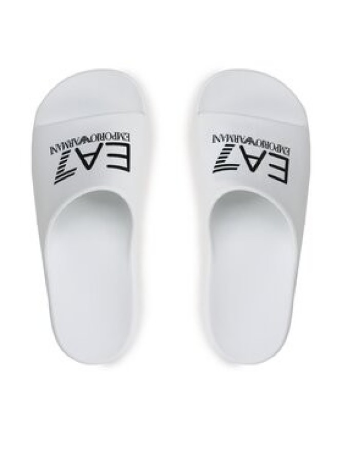 EA7 Emporio Armani Klapki XBP008 Biały