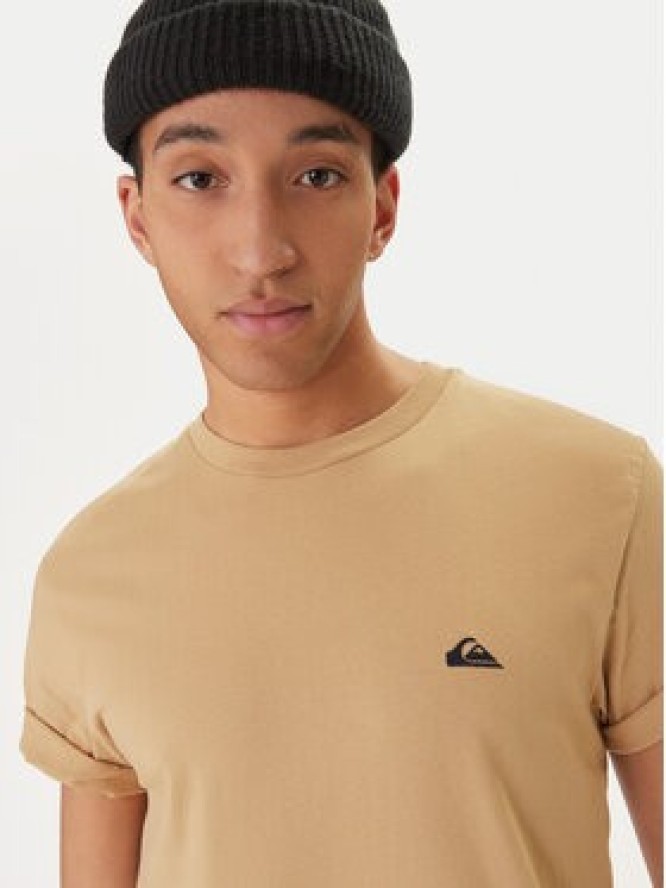 Quiksilver T-Shirt EQYZT07711 Beżowy Regular Fit