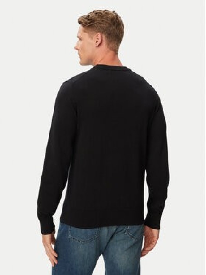 Karl Lagerfeld Jeans Sweter B3M18041 Czarny Regular Fit