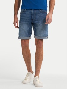 Petrol Industries Szorty jeansowe M-1050-SHO002 Niebieski Regular Fit