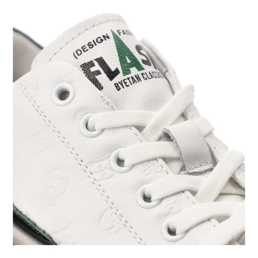 Białe Sneakersy John Doubare Sportowe Obuwie Męskie Premium