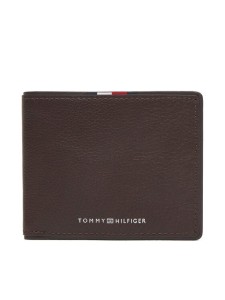 Tommy Hilfiger Portfel Th Corp Mini Cc Wallet AM0AM13739 Brązowy