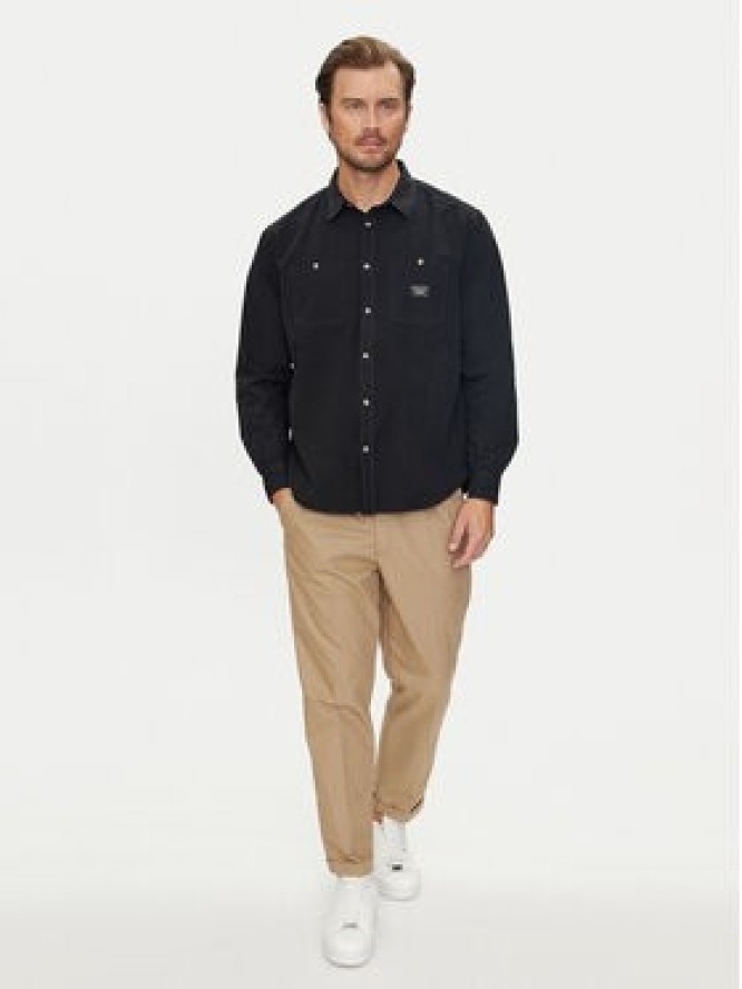 Guess Jeans Koszula M4YH37 WGCF1 Czarny Regular Fit