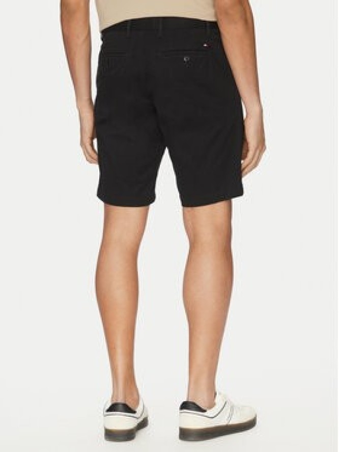 Tommy Hilfiger Szorty materiałowe Harlem MW0MW23568 Czarny Regular Fit