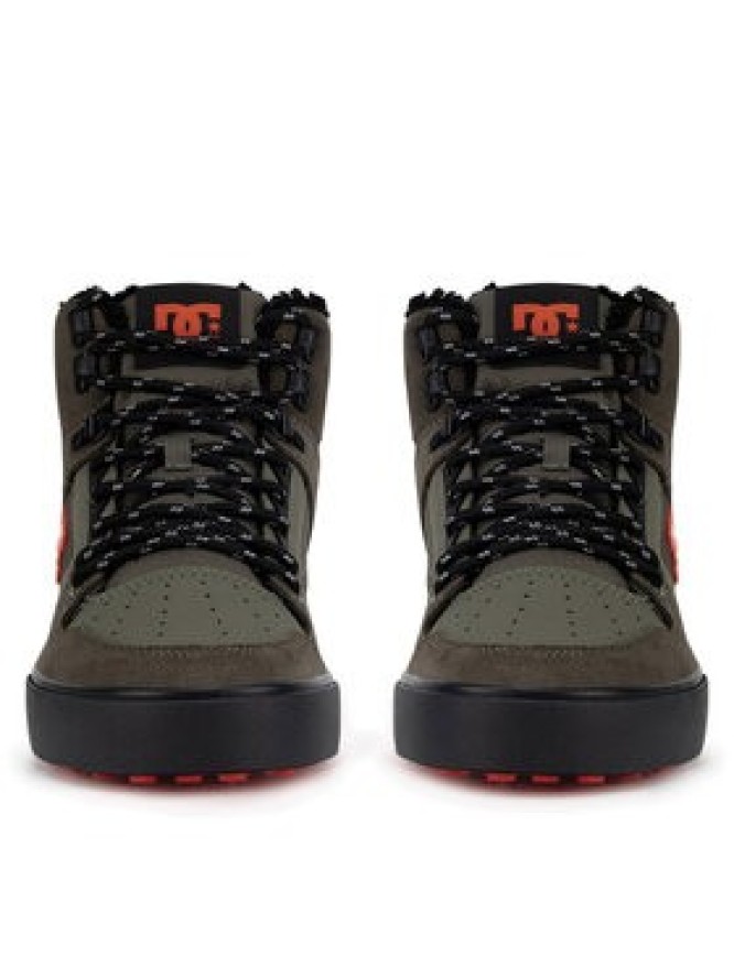 DC Shoes Sneakersy PURE HIGH-TOP WC WNT ADYS400047-DOO Zielony