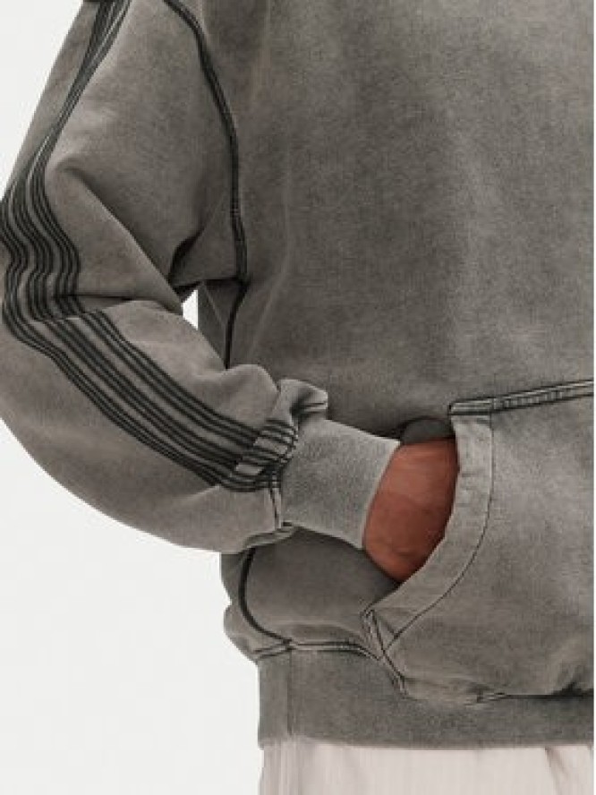 adidas Bluza Premium Essentials Retro JD0245 Szary Loose Fit