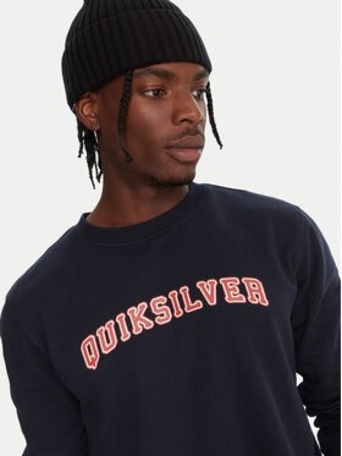 Quiksilver Bluza Graphic EQYFT05132 Granatowy Regular Fit