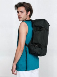 Torba – plecak podróżny 2w1 - czarny