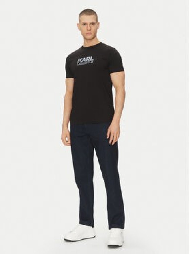 KARL LAGERFELD T-Shirt 755064 552241 Czarny Regular Fit