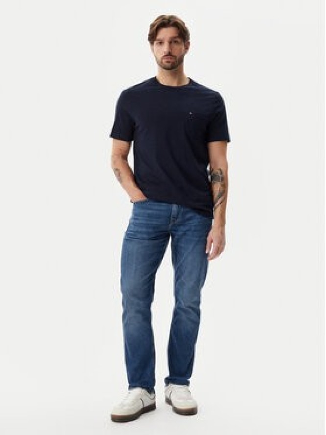 Tommy Hilfiger T-Shirt Essential MW0MW37283 Granatowy Regular Fit