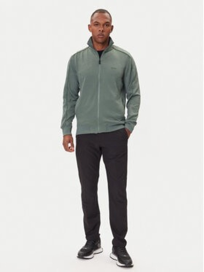 BOSS Bluza Mirror 50549706 Zielony Regular Fit