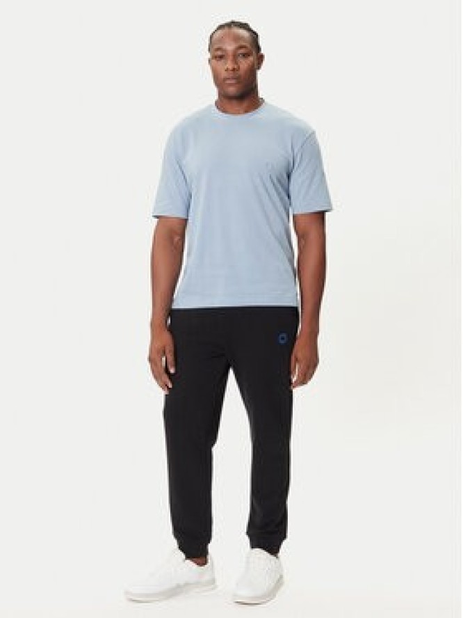 HUGO T-Shirt Niley 50519984 Błękitny Regular Fit