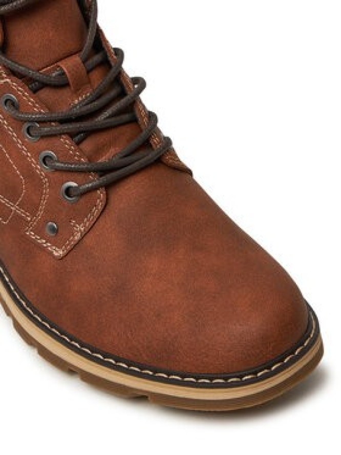 Jack & Jones Trzewiki Stratford 12257762 Brązowy